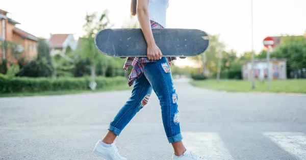 How to Hold a Skateboard Correctly
