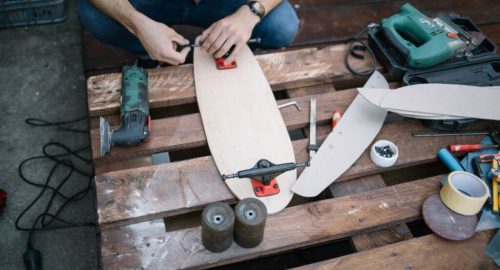 How do you fix a skateboard