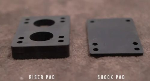 When to use riser pads on a skateboard