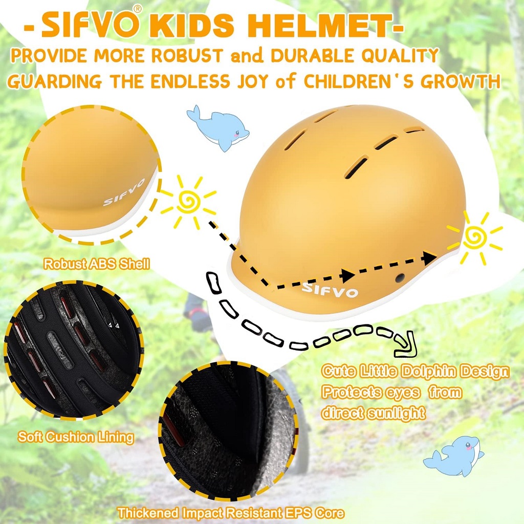 Essential Safety Gear for Kids: SIFVO Kids Bike Helmet