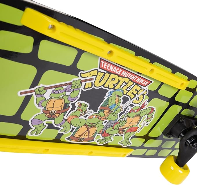 Teenage Mutant Ninja Turtles Kids Skateboard Shorty Cruiser: Shredding in Style with Vintage TMNT Graphics!