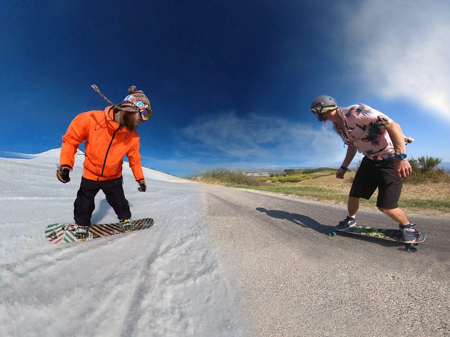 Differences Between Snowboarding and Skateboarding