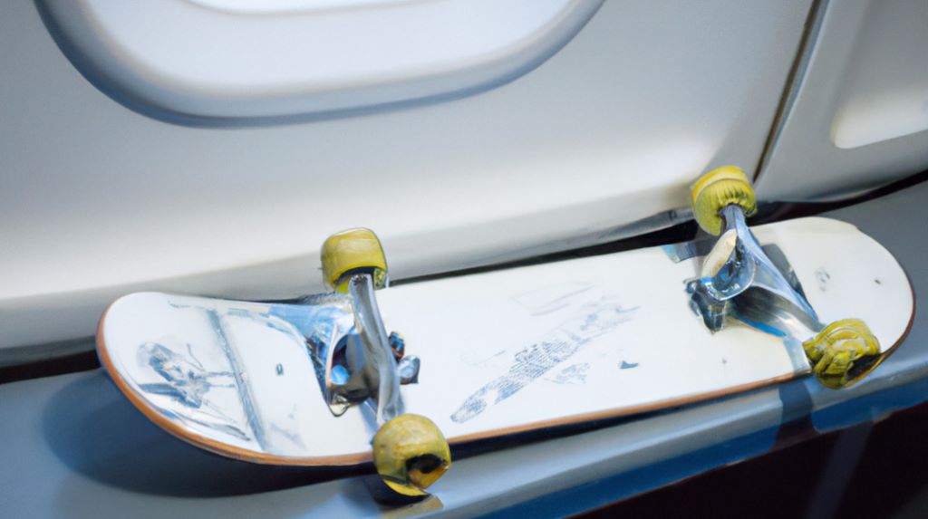 Do airlines charge for skateboards