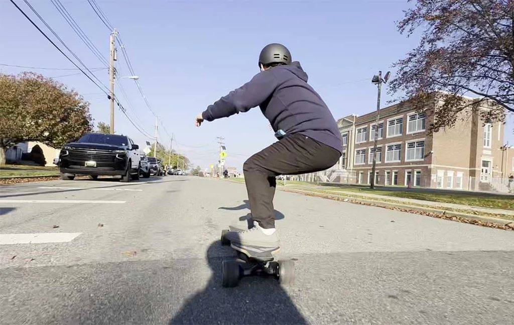 What not to do with an electric skateboard