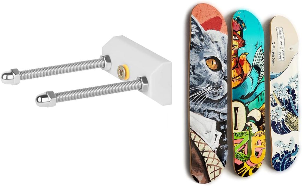 Alumy Skateboard Deck Wall Mount – Stylish Display And Decoration