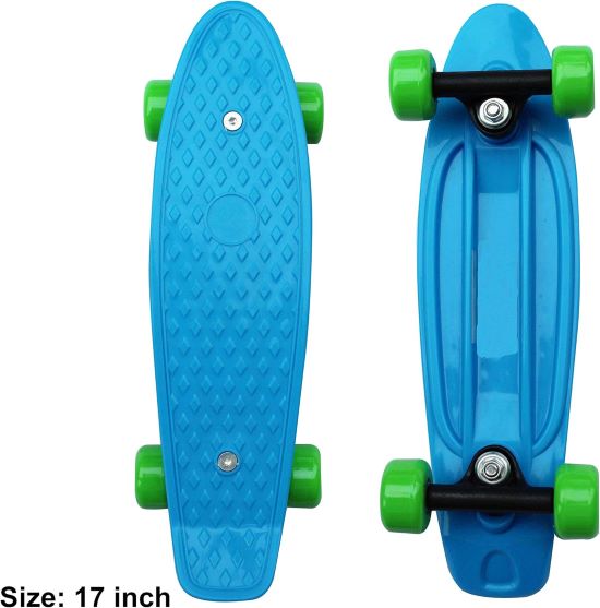 SK8MEMO 17x5-Inch Skateboard