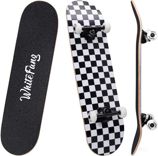 WhiteFang Complete Skateboard