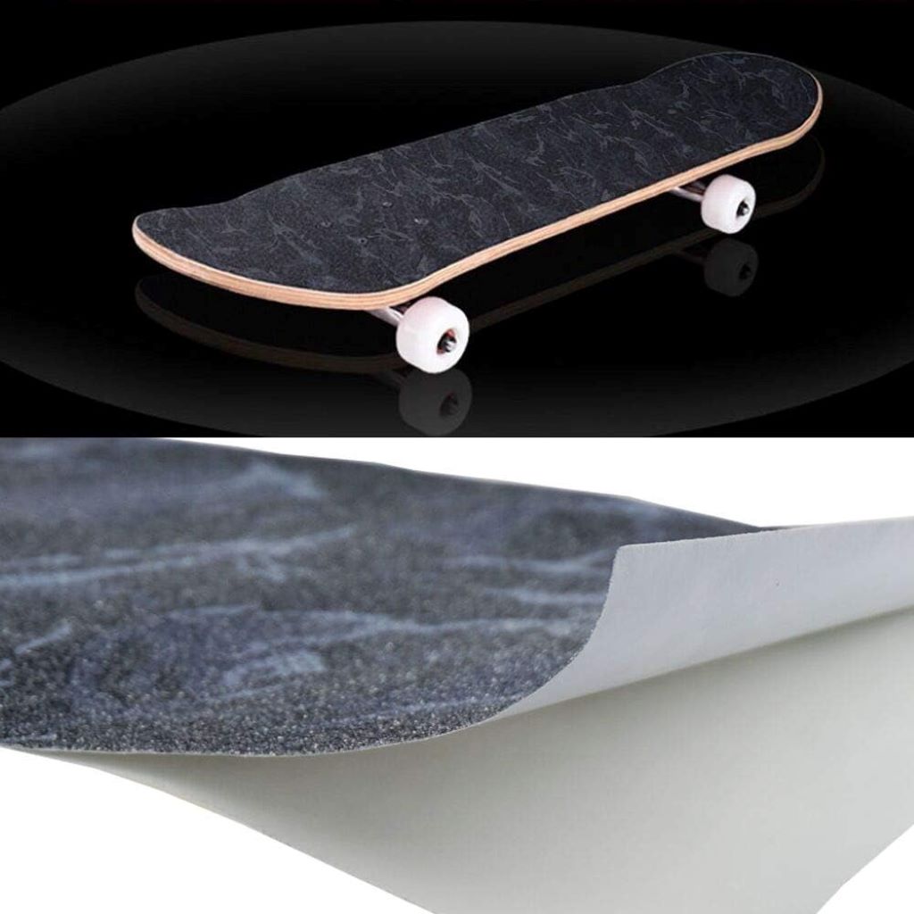 Durable skateboard grip tape for skateboards, longboards, and scooters