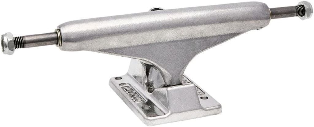 Skateboard deck with Independent Stage 11 trucks installed for smooth performance.