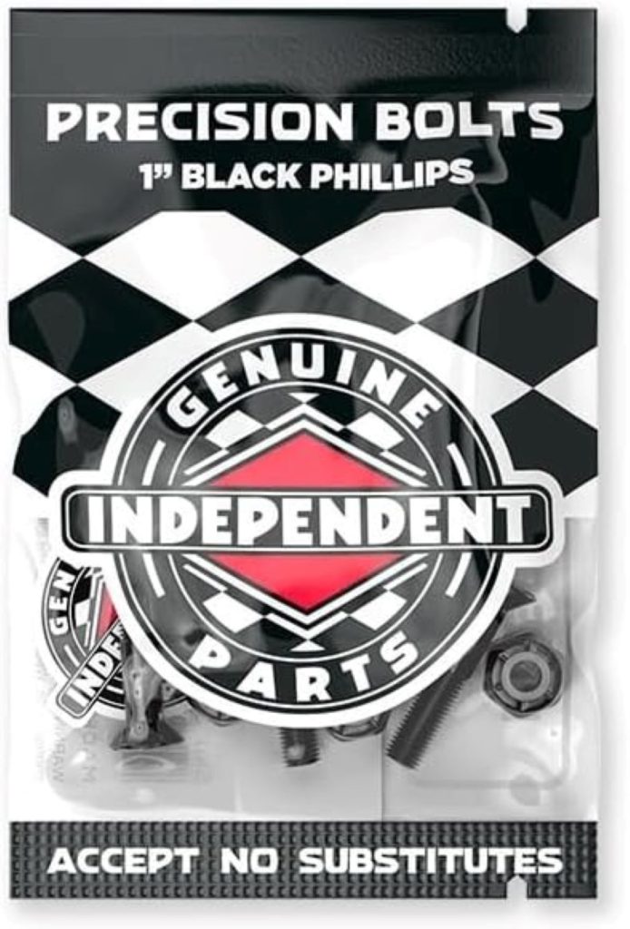 Independent skateboard trucks kit with Spitfire 54mm wheels and Bones Reds bearings