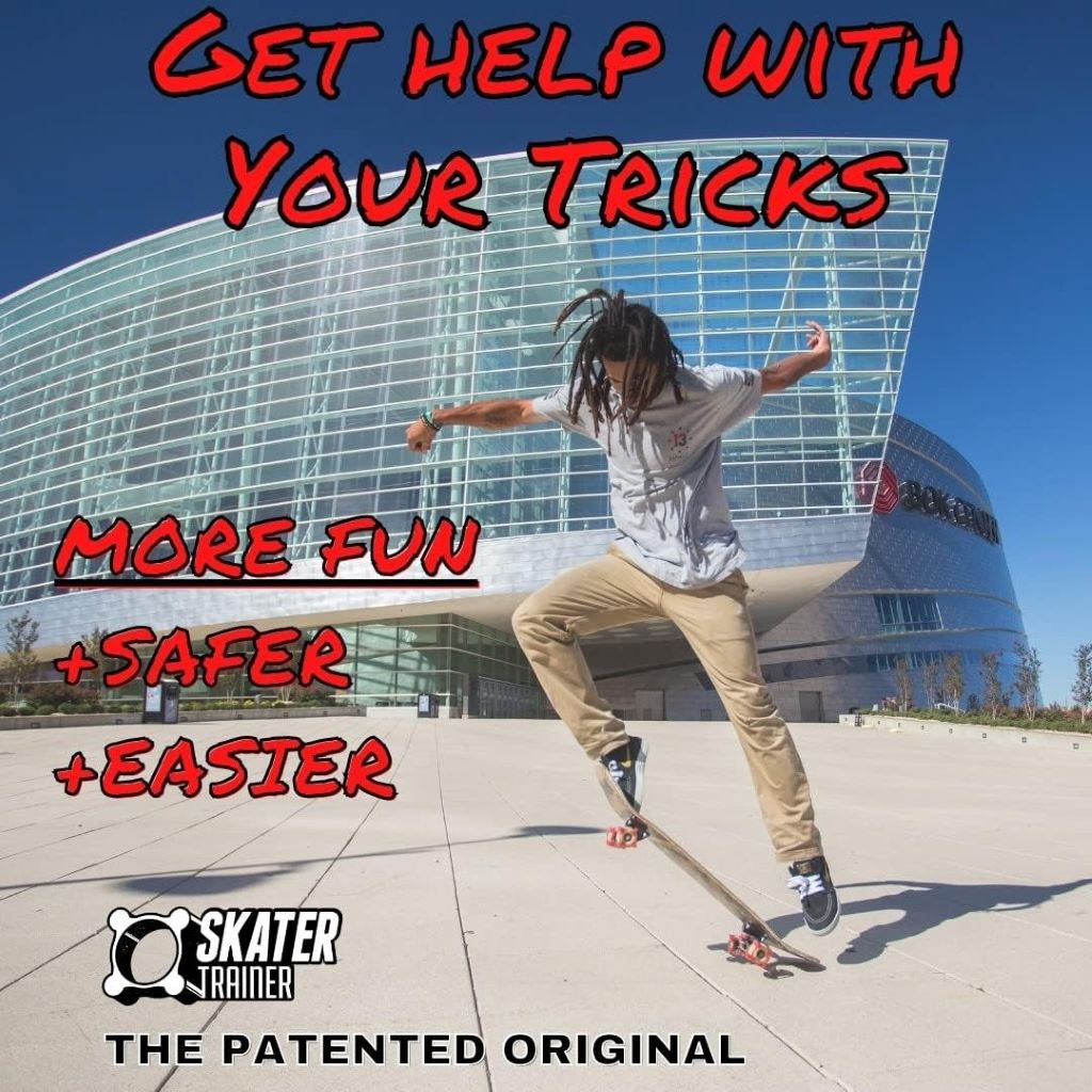 Fun and safe skateboard training set for kids and teens