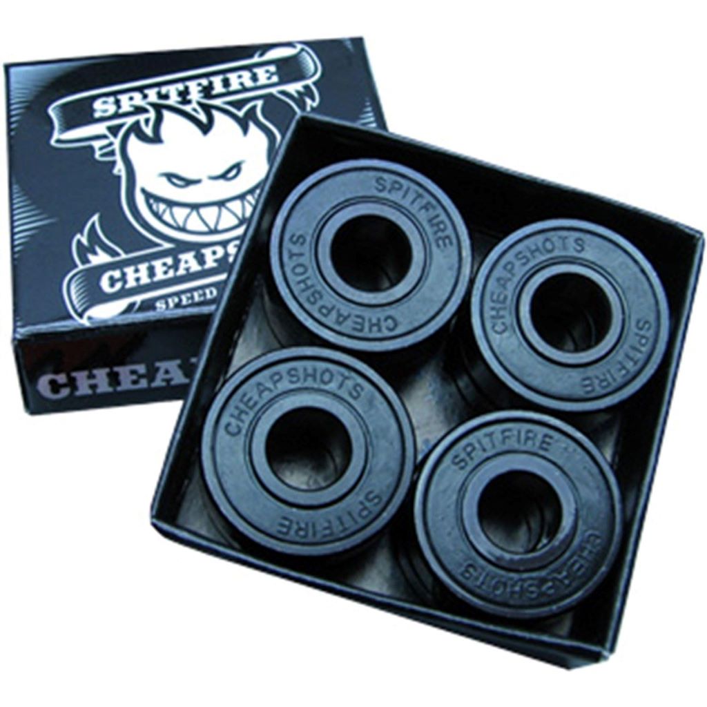 Complete skateboard wheel and bearing combo pack by TGM Spitfire
