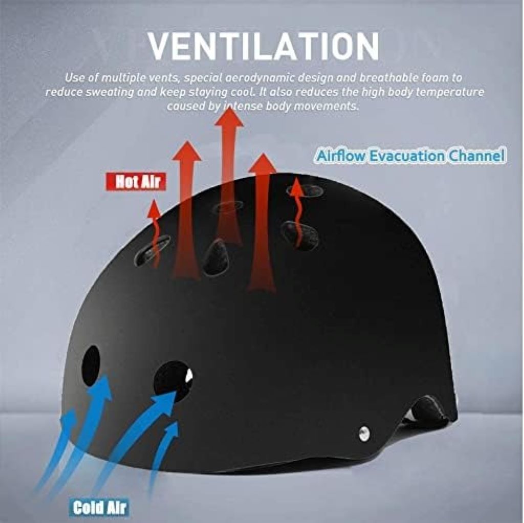 Durable and breathable Tourdarson helmet designed for skateboarding safety