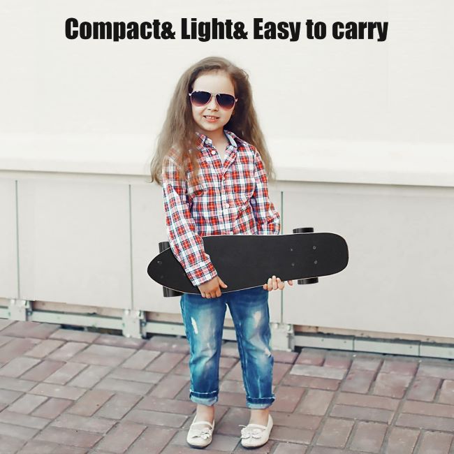 Colorful KO-ON mini skateboard designed for boys and girls to enjoy smooth cruising.