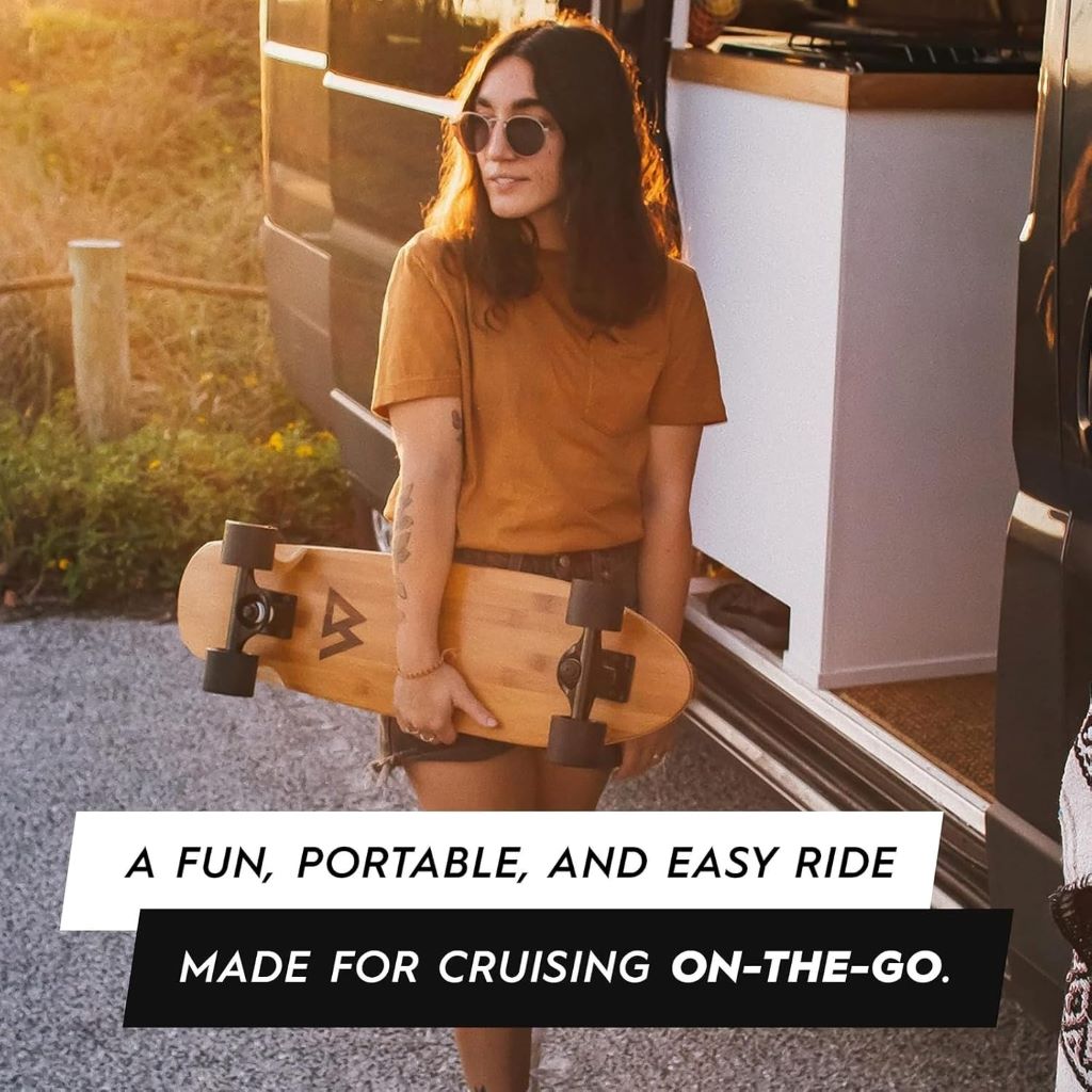Beginner-friendly Magneto skateboard in Canadian maple for teens and adults