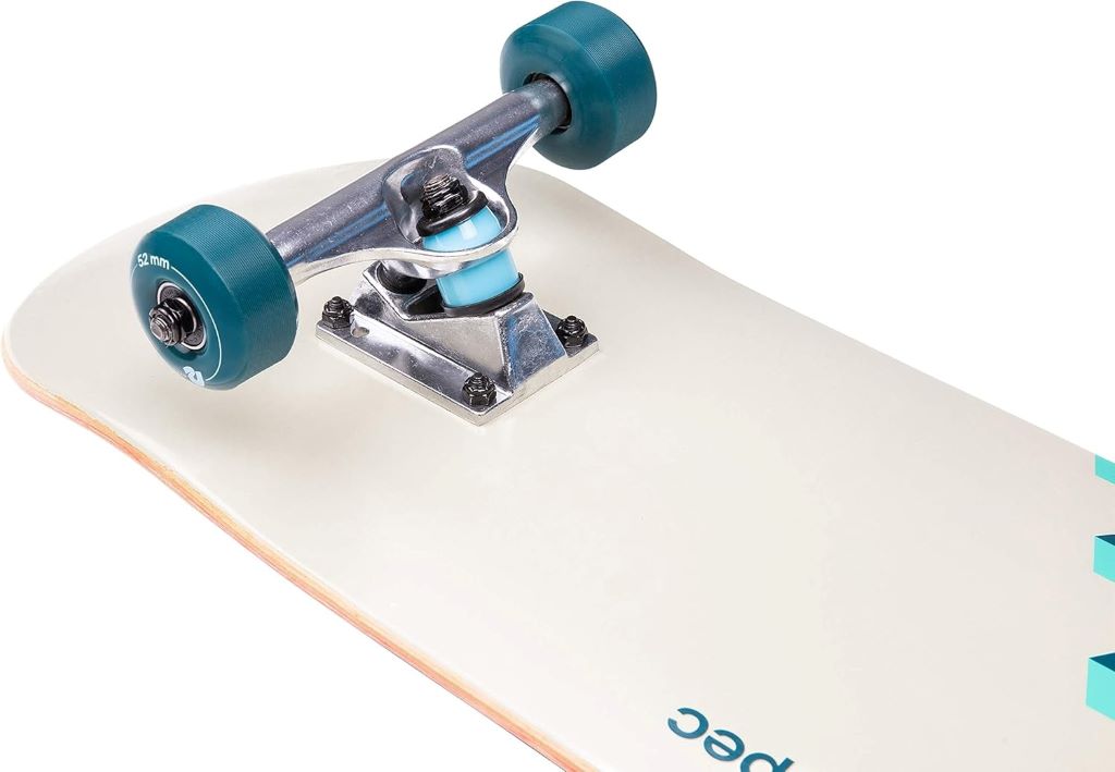 Retrospec Alameda complete skateboard featuring 5.5-inch alloy trucks and durable maple deck.