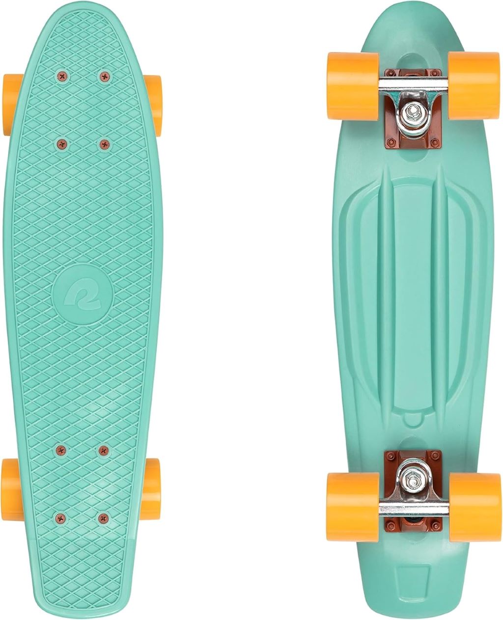 Retrospec Quip Mini Cruiser skateboard with classic retro design and compact 22.5-inch deck.