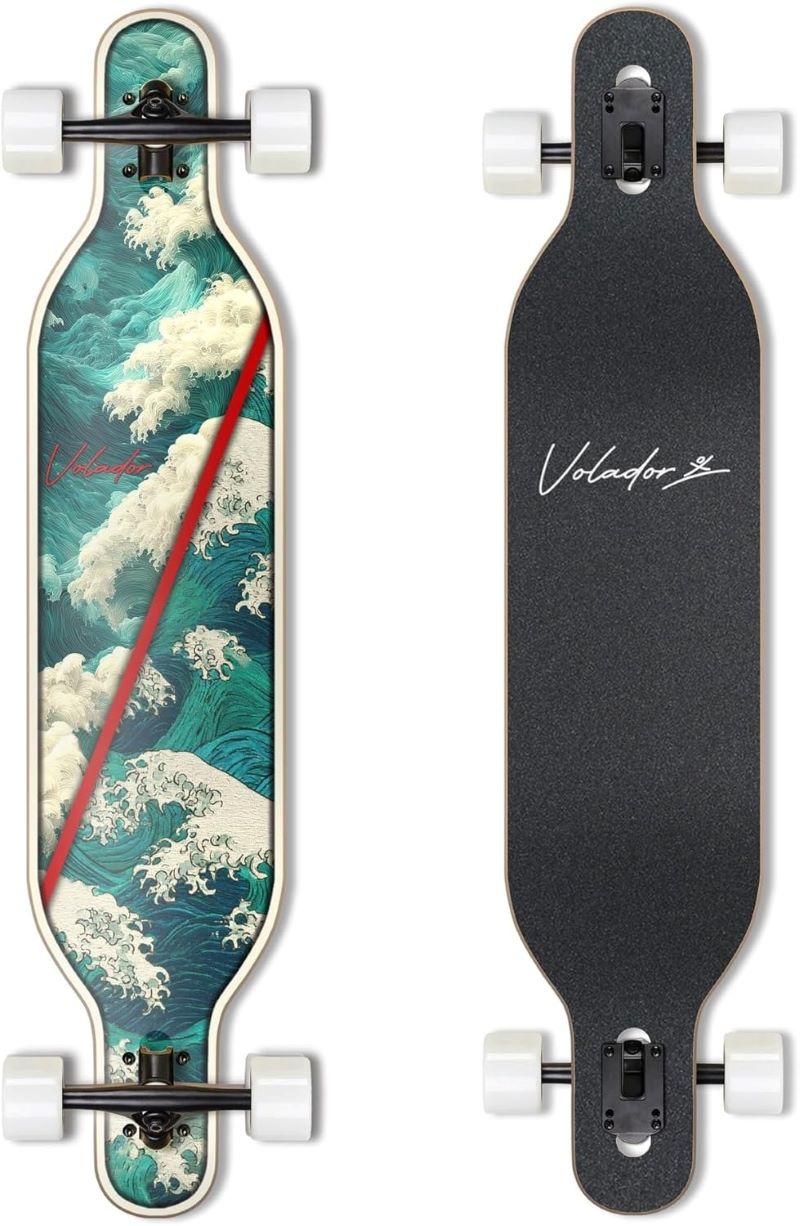VOLADOR 42-inch Urban Freeride Longboard for city commuting and cruising.