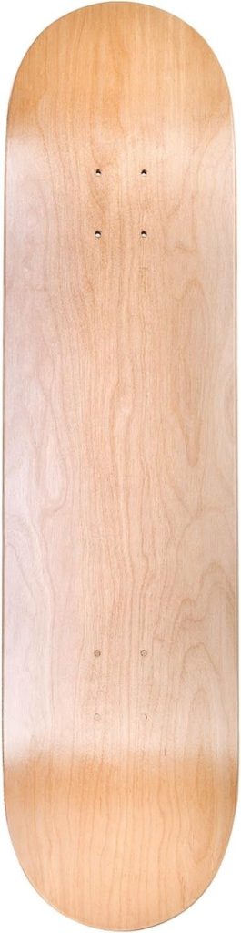 Top view of Cal 7 3-pack blank skateboard decks for review