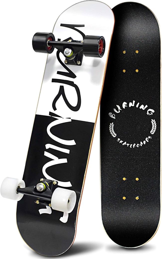 Sangde Easy_Way 31-inch beginner skateboard for boys and girls with Canadian maple deck