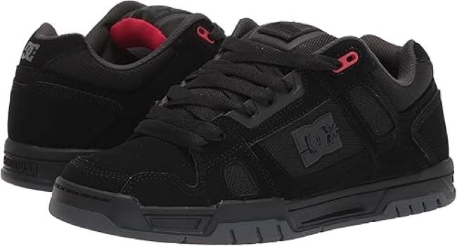 DC Shoes STAG skate shoes review featuring comfort, grip, and everyday skate style