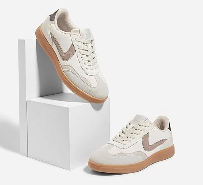 LUCKY STEP women’s retro sneakers in classic casual style