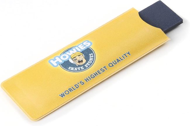 Howies Hockey Fine Skate Stone Fine skate sharpening stone for quick edge repair and smooth blade honing