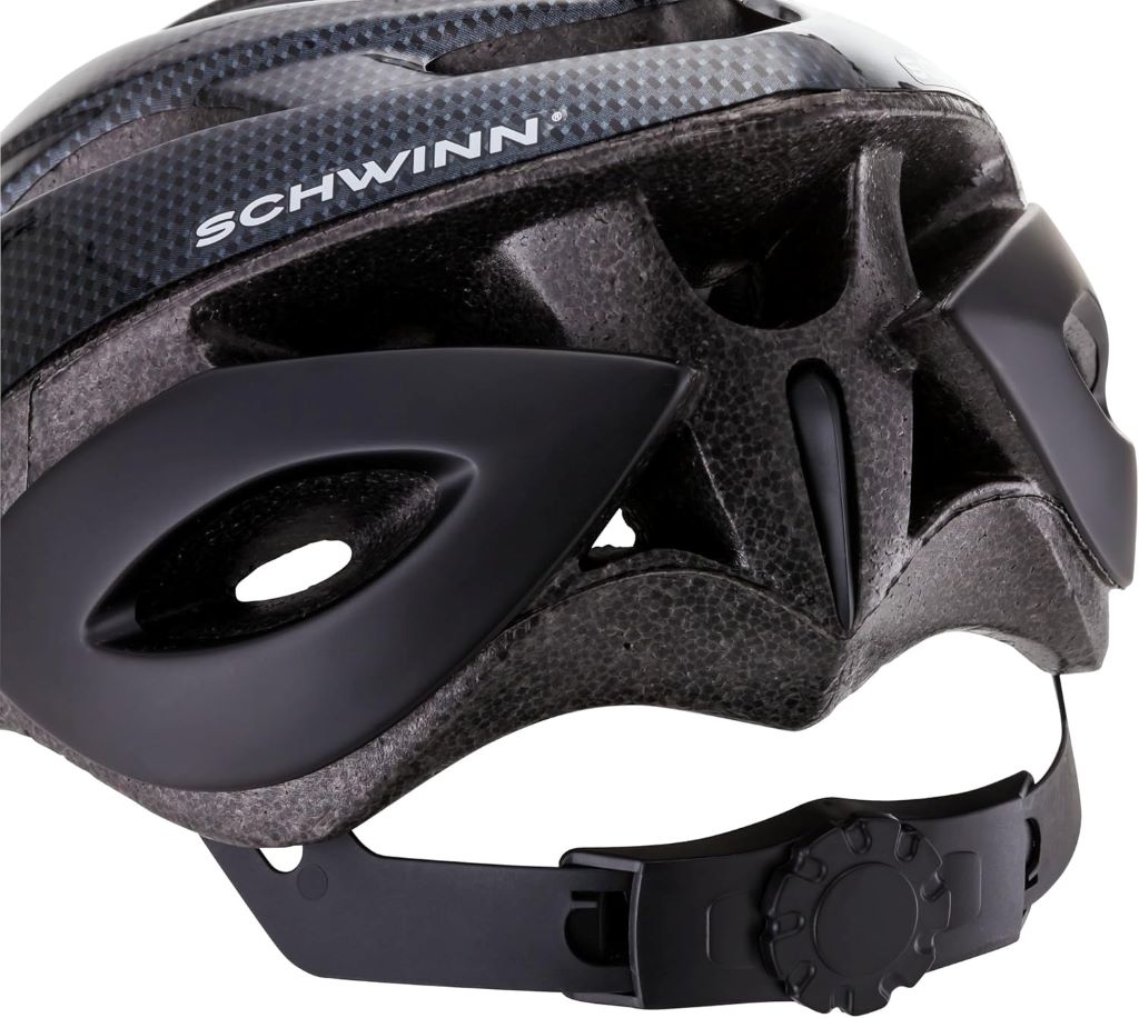 Schwinn Thrasher Adult Bike Helmet – lightweight cycling helmet with adjustable dial fit, visor, and ventilation for adult riders