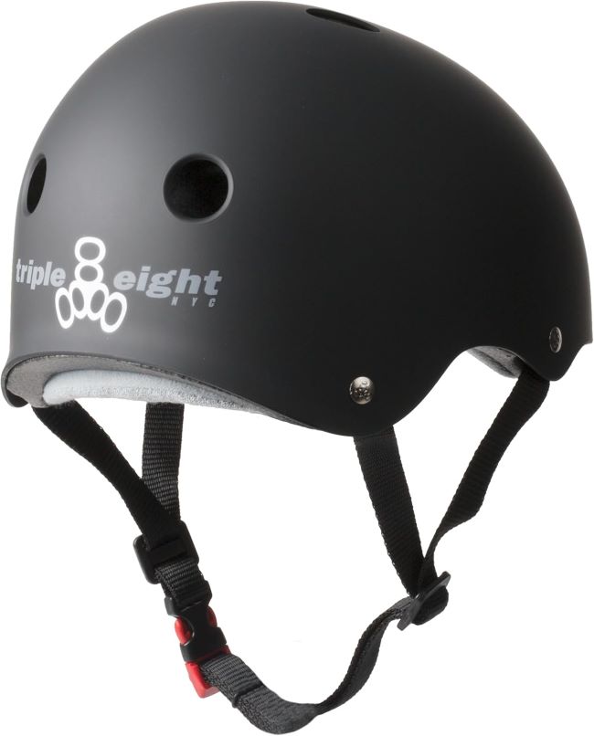 Triple Eight Sweatsaver certified helmet for skateboarding, BMX, roller skating, and scooter sports protection