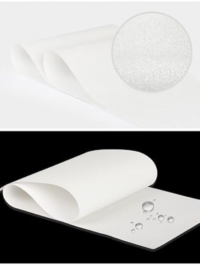 ZUEXT clear transparent grip tape sheet with waterproof, bubble-free design for maintaining board graphics while adding traction.