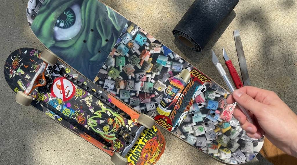 How to Grip a SANTA CRUZ Skateboard