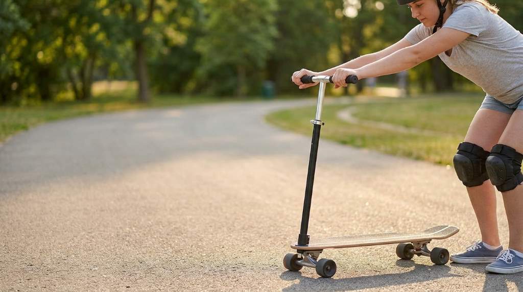 Protective gear for skateboard with handle riders in the USA