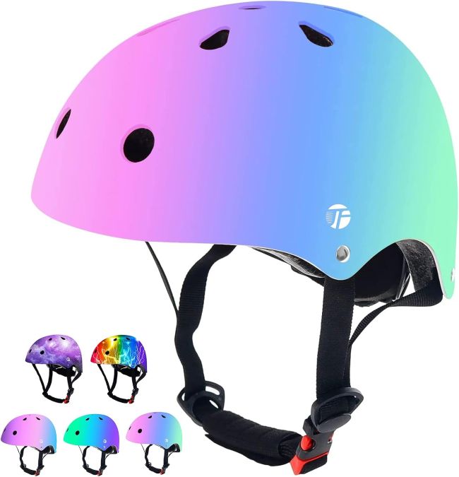 JeeFree kids helmet for cycling, skating and scooters