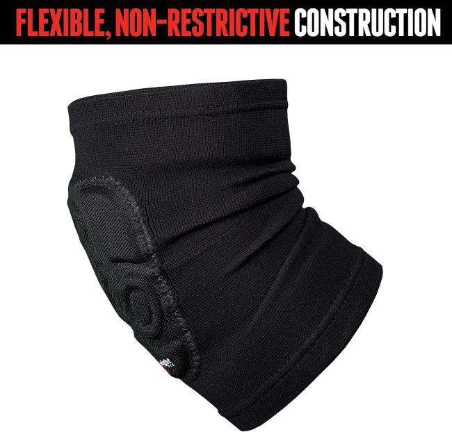 Triple Eight Covert protective elbow pads with adjustable straps and comfortable fit