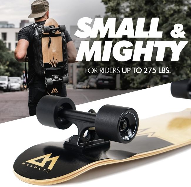Magneto Mini Cruiser for urban cruising and commuting