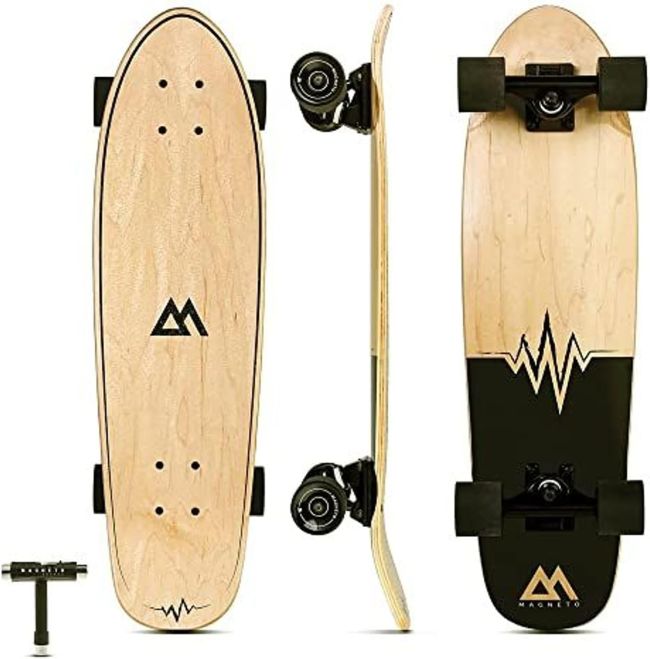 Magneto Mini Cruiser skateboard with compact deck