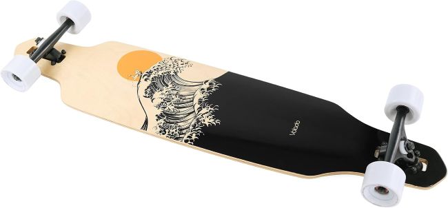 VOLADOR Urban Freeride Longboard with stable deck design